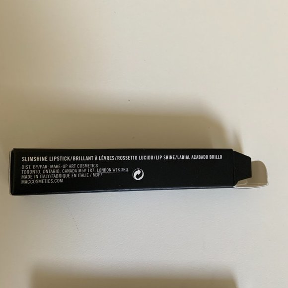 MAC Cosmetics Slimshine Lipstick INTIMIDATE Cool Plum-Pink RARE - Picture 7 of 11